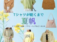 夏帆【Tシャツが乾くまで】ドラマ衣装（あずさ役）着用ファッション全話まとめ！洋服 バッグ アクセなどの衣装協力ブランドは？ドラマ【Tシャツが乾くまで（てぃーしゃつがかわくまで）】で夏帆（かほ）さんが演じるあずさ役に衣装協力されているドラマの服装（ファッション・コーデ）の「ブランド」や「購入先」洋服・アクセサリー・バッグ・靴・腕時計など