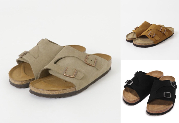 BIRKENSTOCKベージュのサンダル