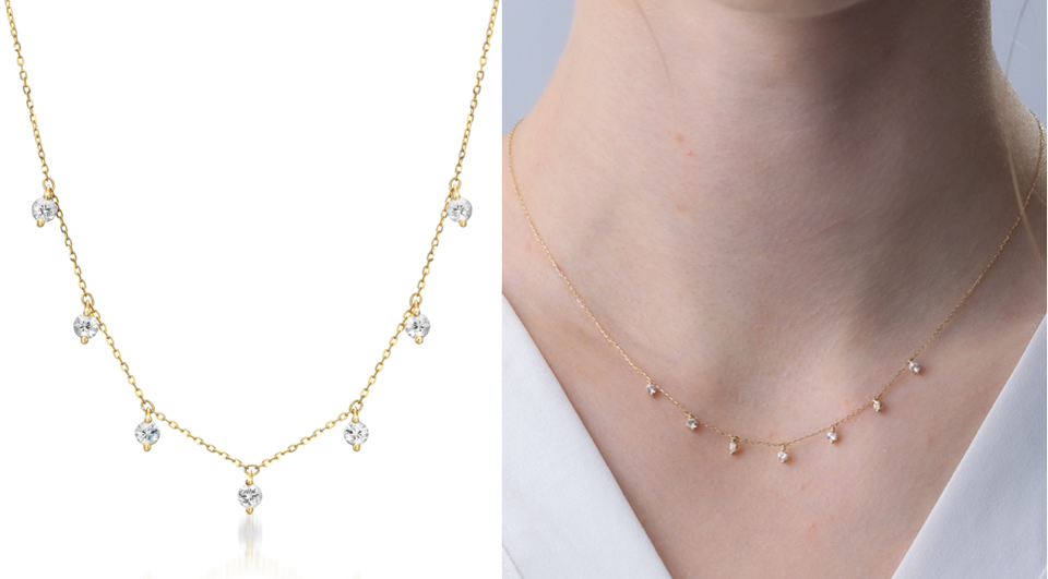 STAR JEWELRY(スタージュエリー)ゴールドのネックレス