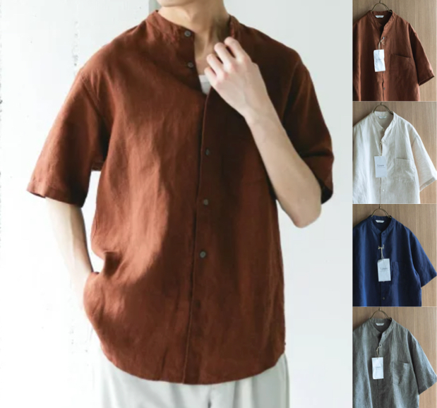 URBAN RESEARCH DOORS（アーバンリサーチドアーズ）ブラウンのシャツ
