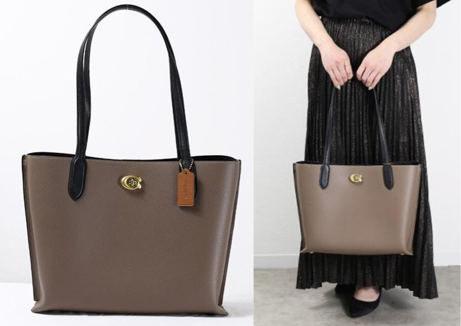 COACH（コーチ）ダークブラウンのバッグ