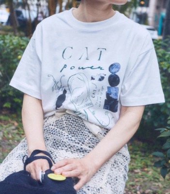 Sweet Little Nothing（スイートリトルナッシング）ホワイトのプリントTシャツ