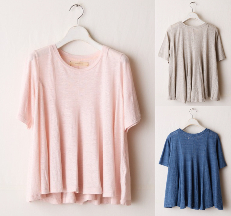 suzuki takayuki（スズキタカユキ）ライトピンクのTシャツ