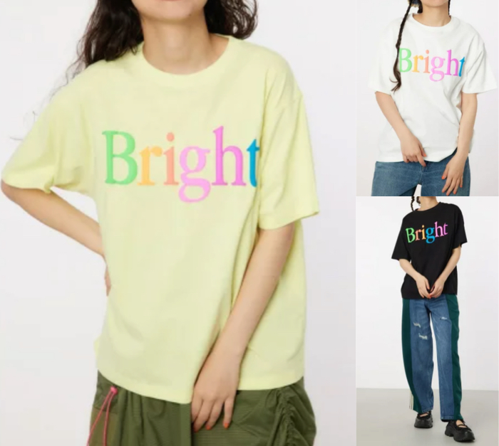 イエローのTシャツ