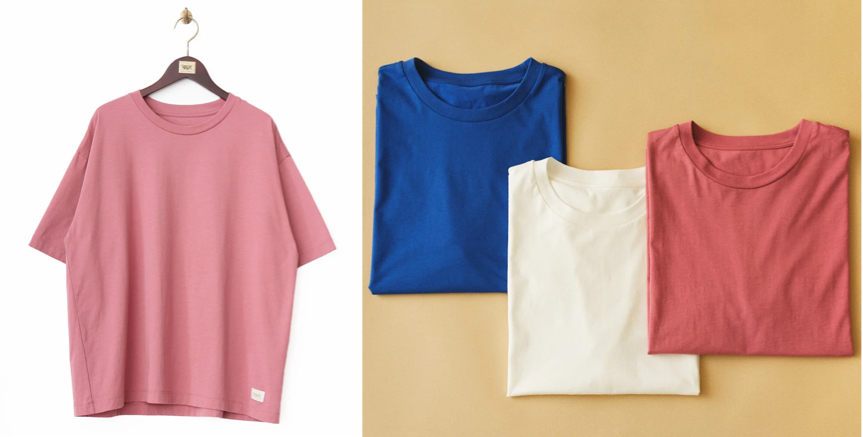 TENERITA（テネリータ）ピンクのTシャツ