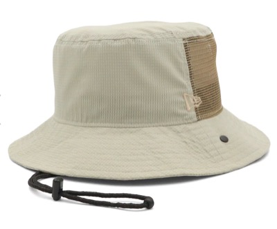 NEW ERA（ニューエラ）ベージュのアウトドアハット
