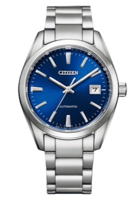 CITIZEN（シチズン）シルバーxブルーの腕時計