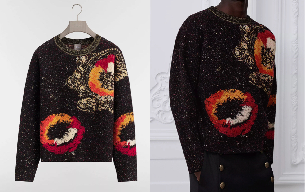 DIOR（ディオール）ブラック系のニット