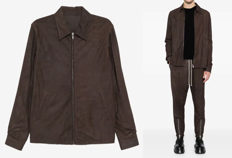 Rick Owens（リックオウエンス）ブラウンのジャケット
