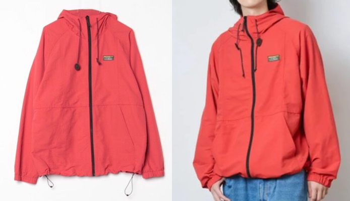 L.L.Bean（エルエルビーン）オレンジのマウンテンジャケット