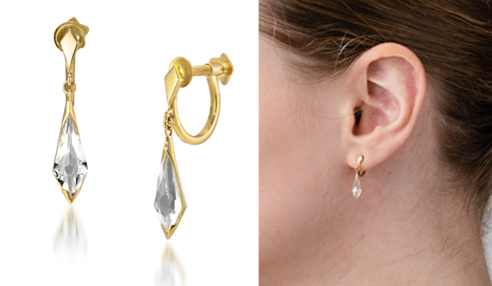 STAR JEWELRY（スタージュエリー）ゴールドのイヤリング
