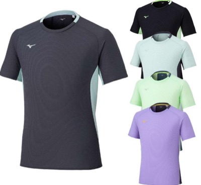 MIZUNO（ミズノ）グレーの半袖Tシャツ